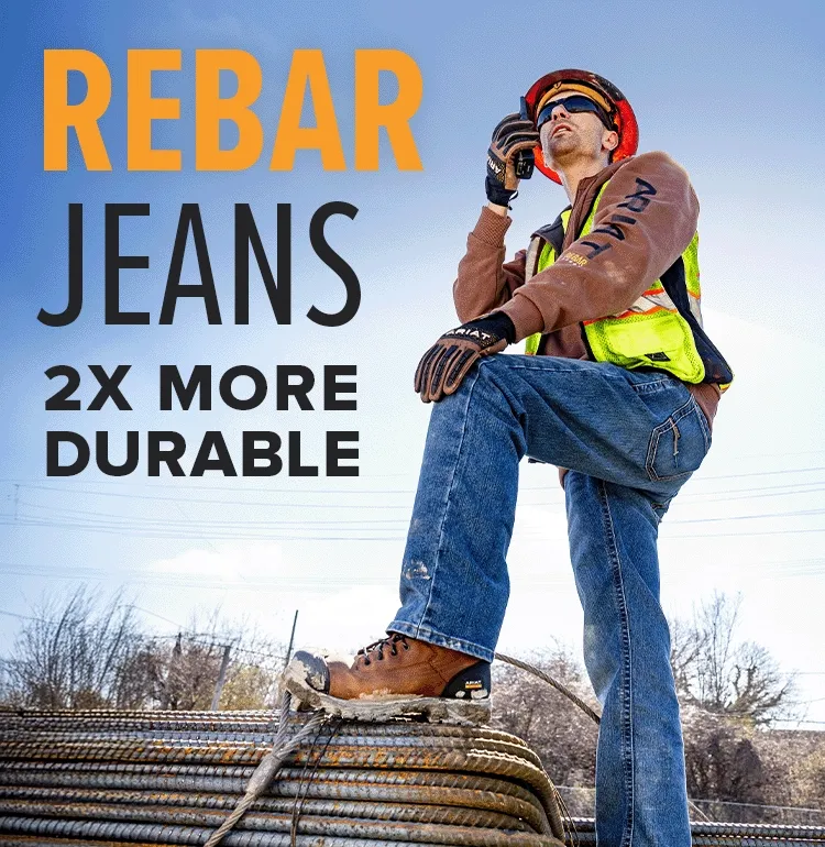 REBAR JEANS 2X MORE DURABLE