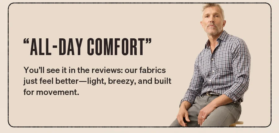 "All-day comfort"