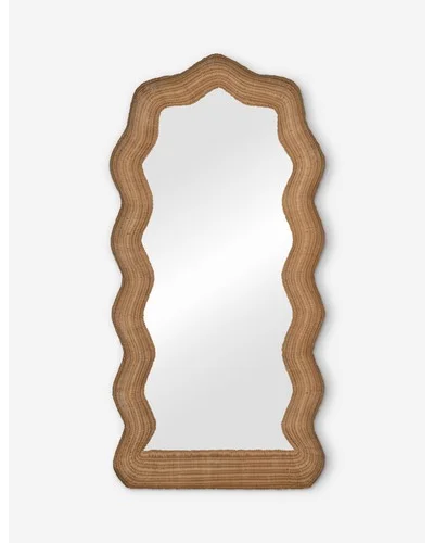 Maxine Floor Mirror by Megan Molten-Natural