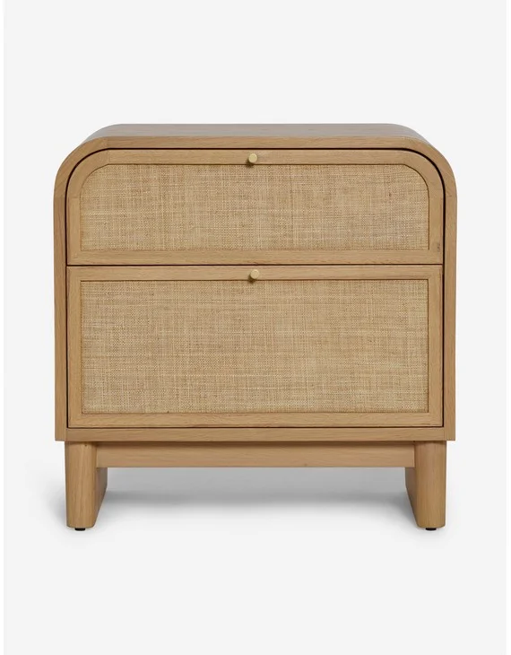 Suzette Nightstand-Natural Oak
