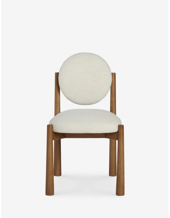 Truett Dining Chair-Ivory Basketweave