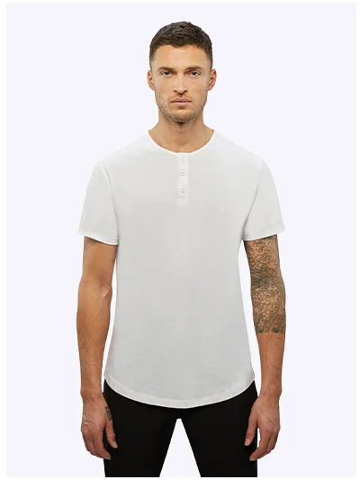White AO Henley