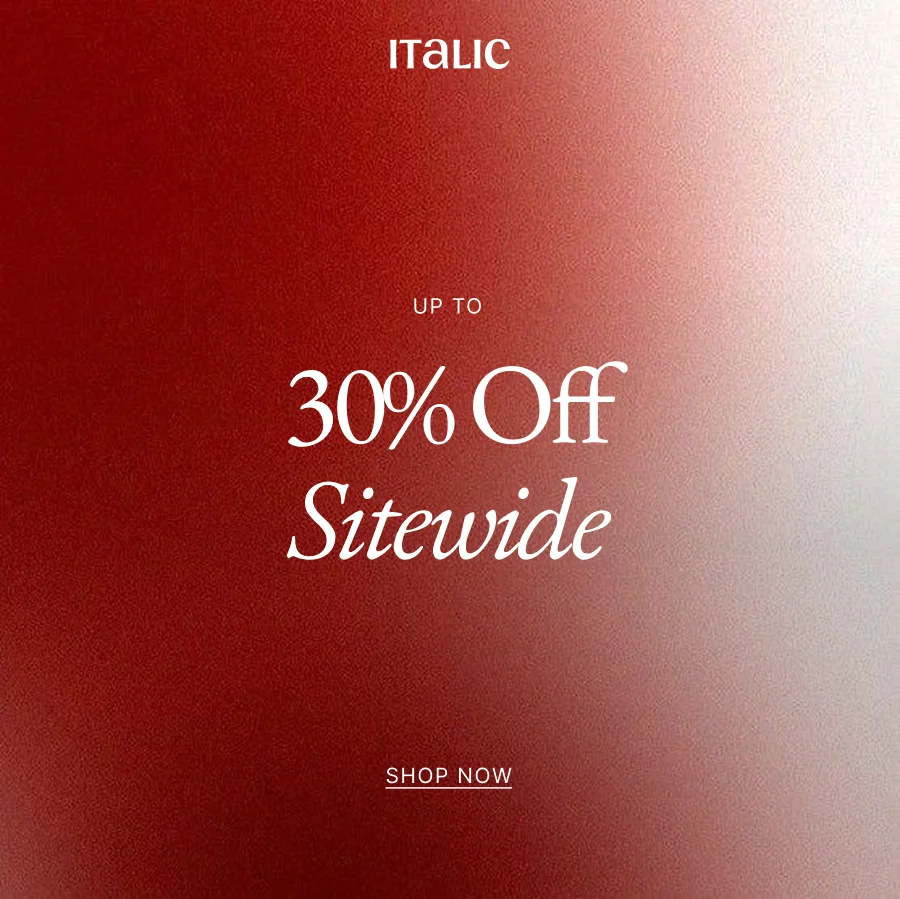 UP TO 30% OFF SITEWIDE
