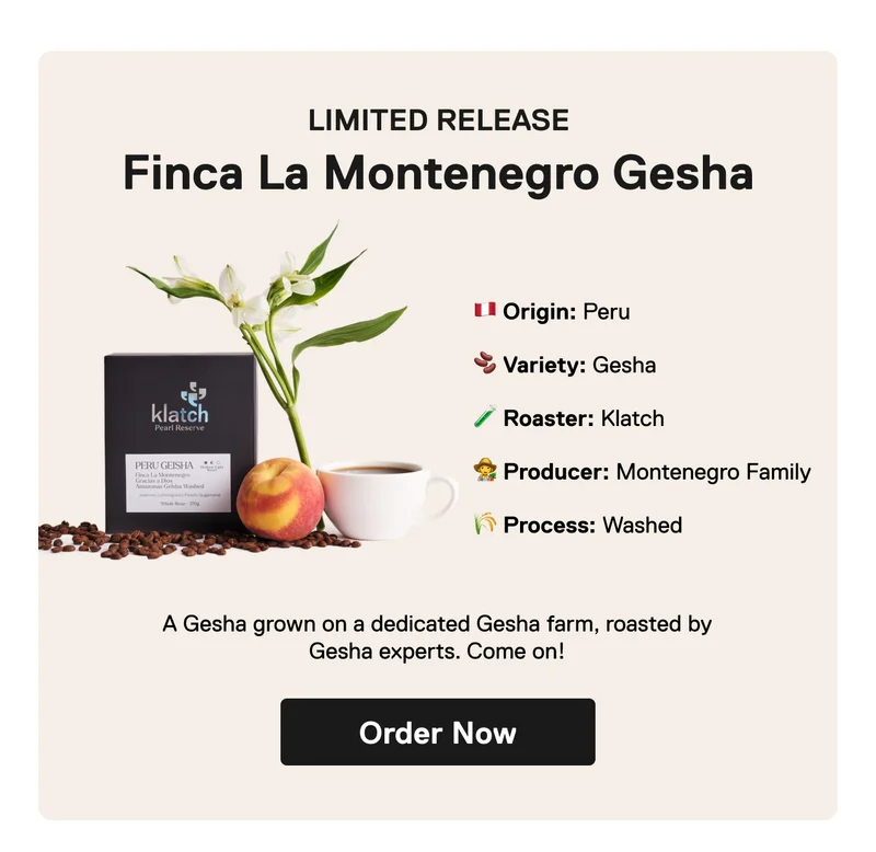 Limited Release: Finca La Montenegro Gesha