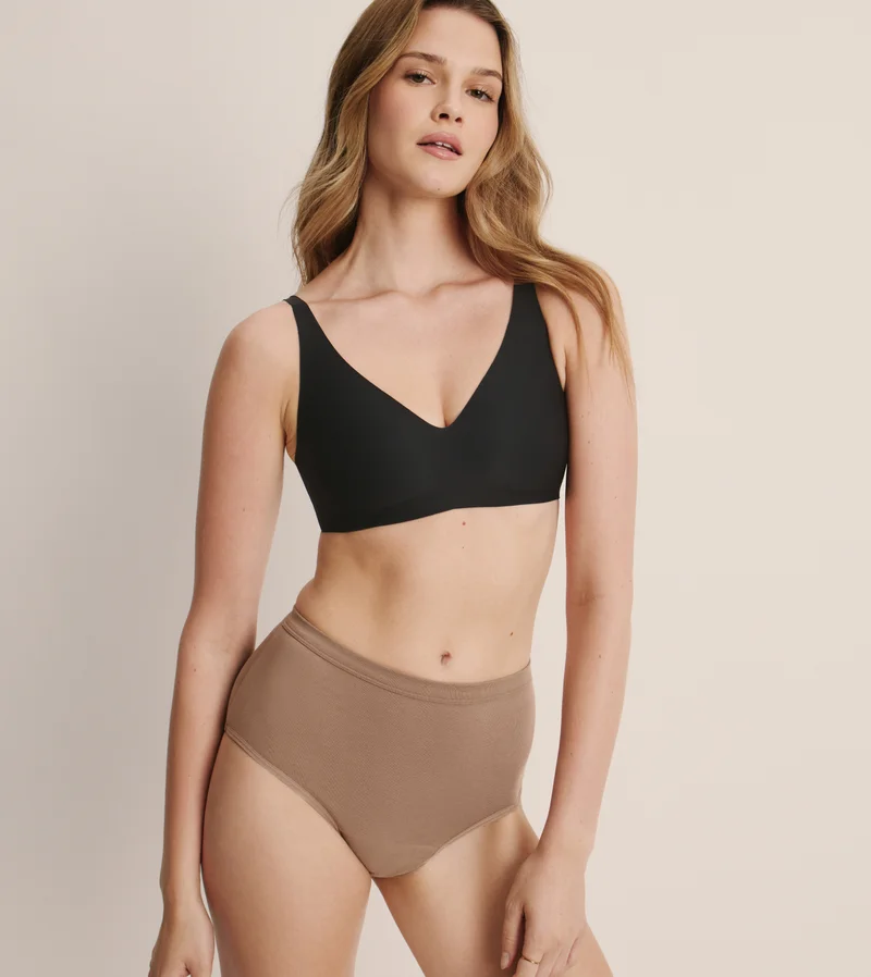 Leakproof Cotton High Rise
