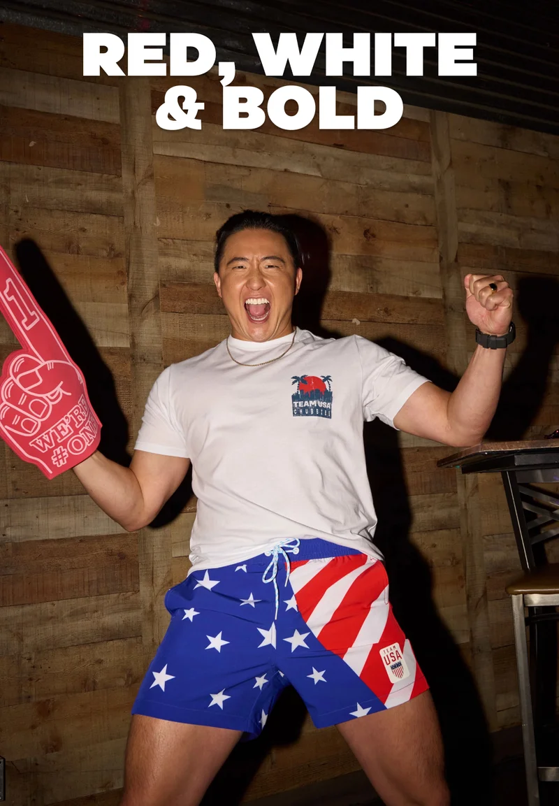 RED, WHITE & BOLD