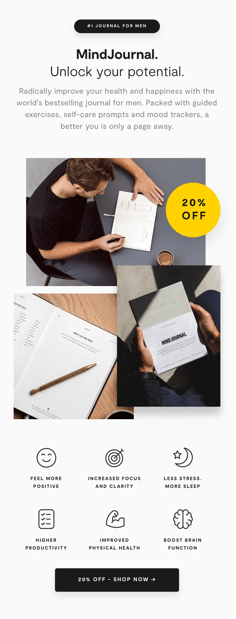 20% Off MindJournal