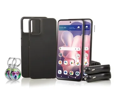 Moto G Power Tracfone 2-Pack w/1500 Minutes Texts & Data and Accessories