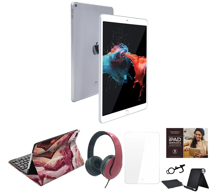 Apple iPad 10.2" Gen 9 64GB Wi-Fi w/ Portfolio Case & Accessories