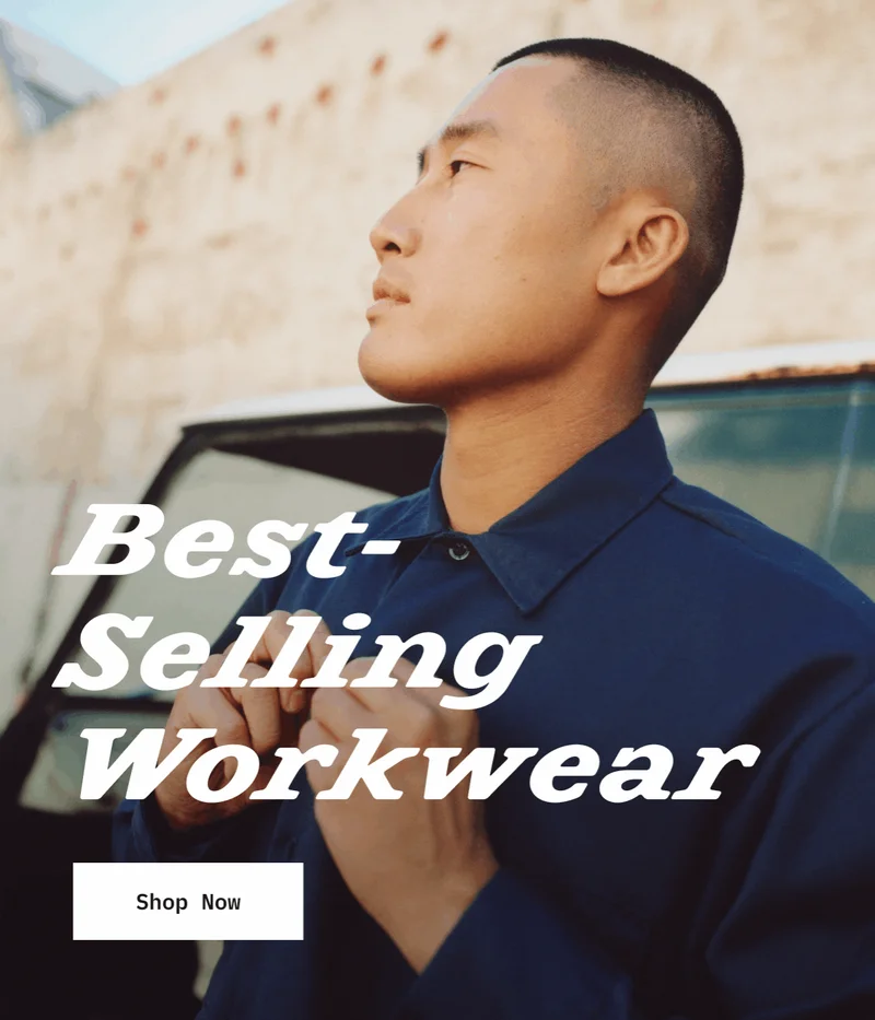 Best-Selling Workwear. Shop Now.