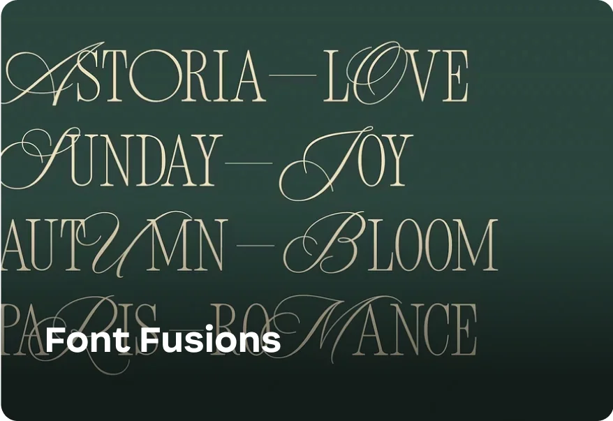 Font Fusions