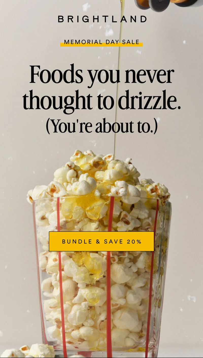 Foods you never throught to drizzle.