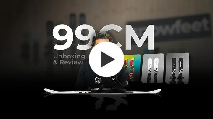 Snowfeet 99cm video unboxing and short review