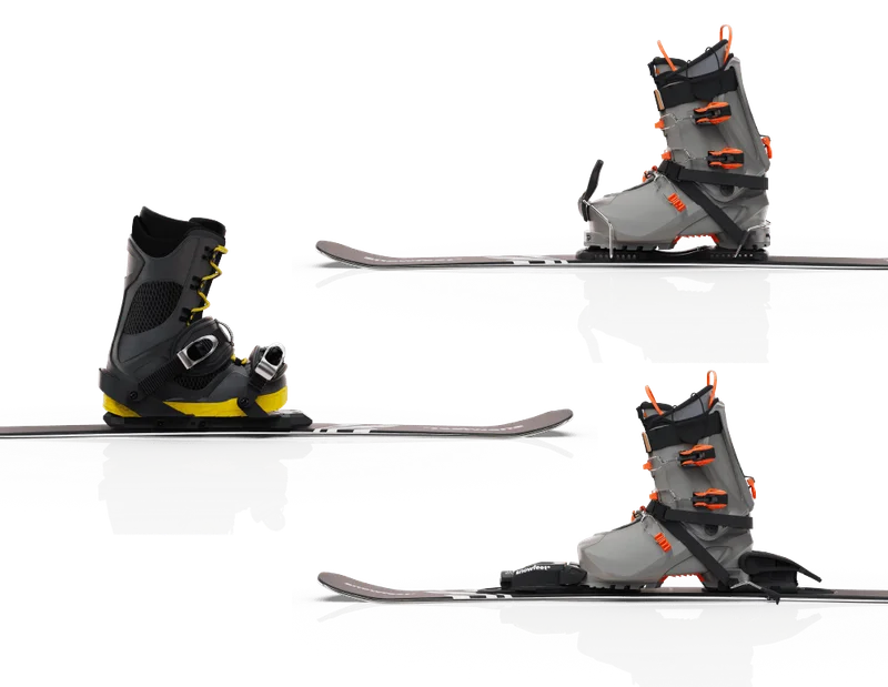 Snowfeet 99cm binding options