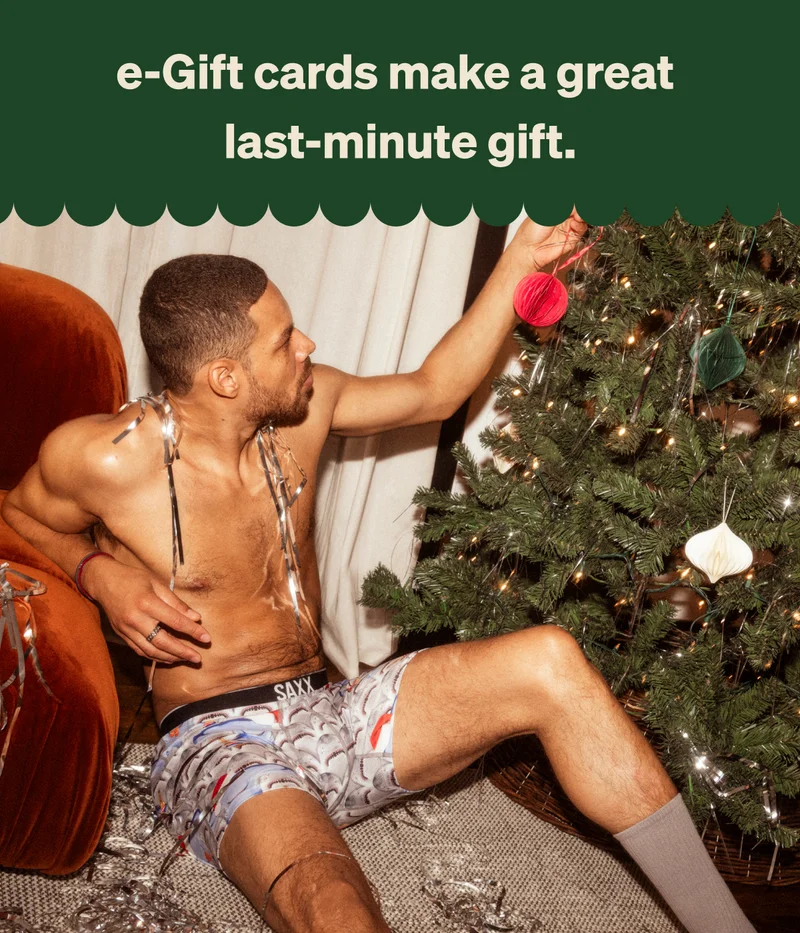 e-Gift cards make a great last-minute gift.