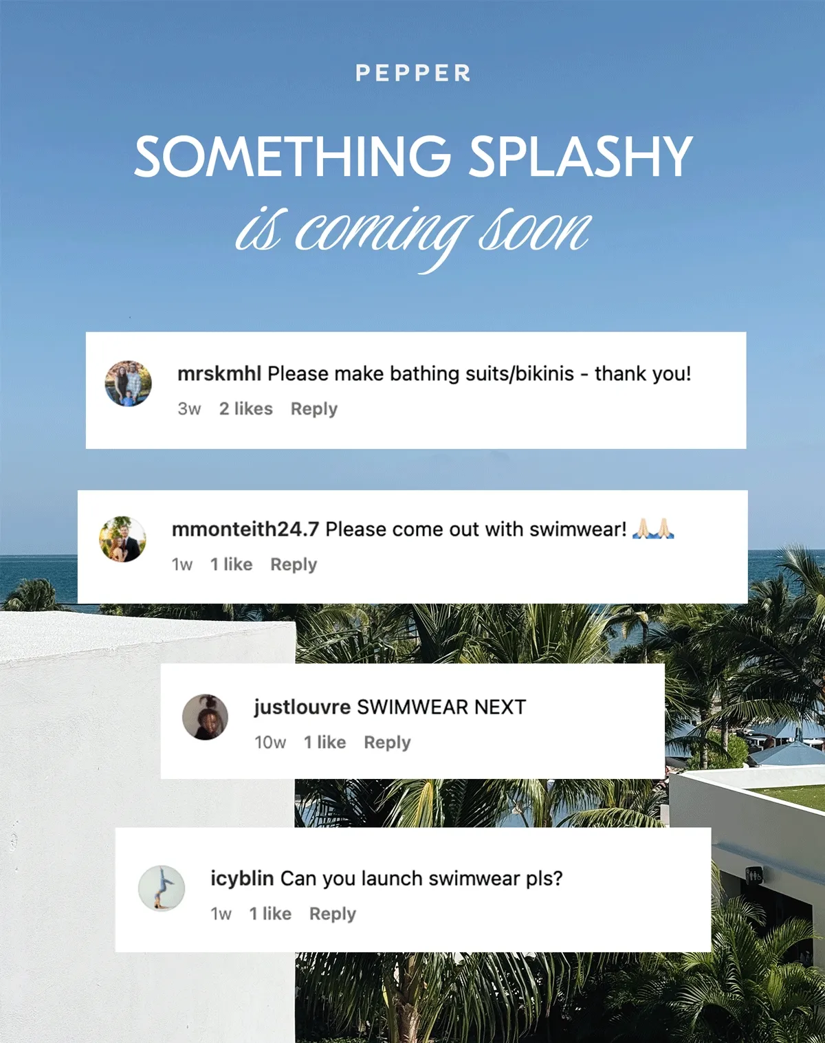 Something Splashy is Coming Soon
