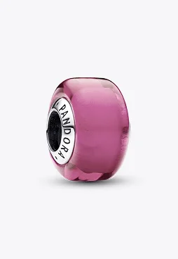 Pink Murano Glass Mini Charm