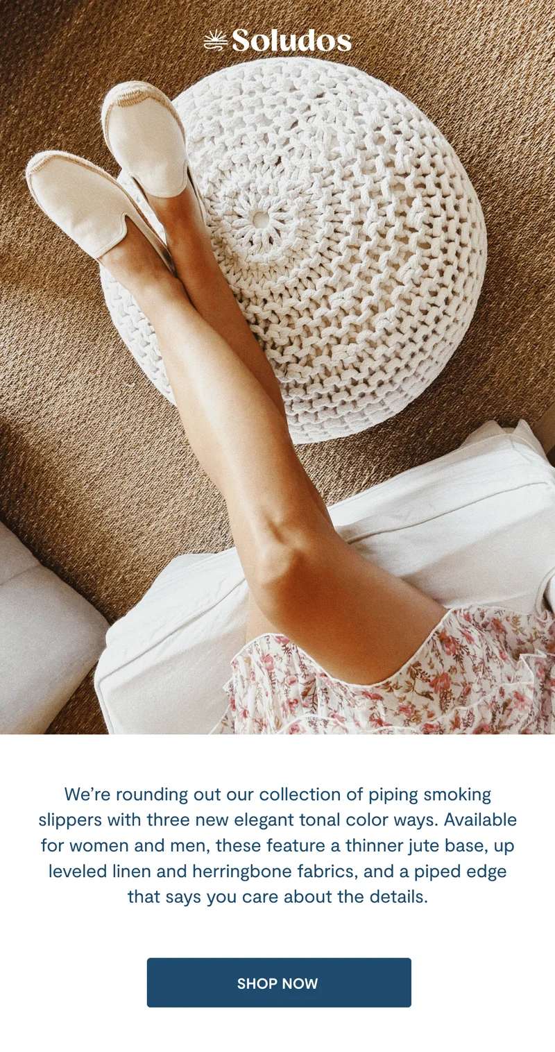 New Smart & Chic Smoking Slippers