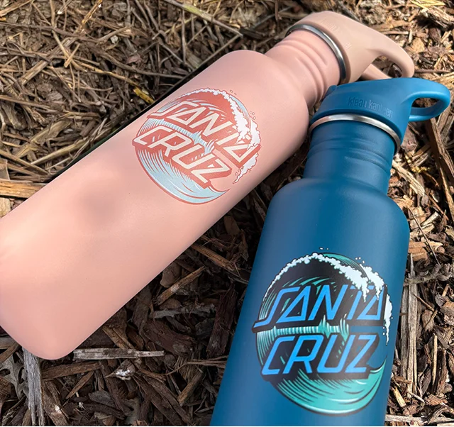 Santa Cruz Wave Dot 27oz Classic - Peach Parfait