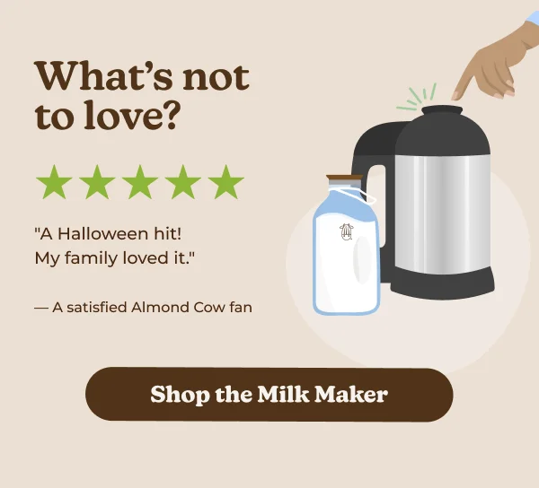 BOO! Almond Cow The modern way to drink milk Halloween eBook What's not to love? A Halloween hit! My family loved it.