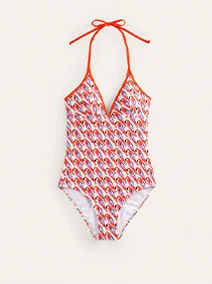 Como String Swimsuit - Multi, Tropical Parrot