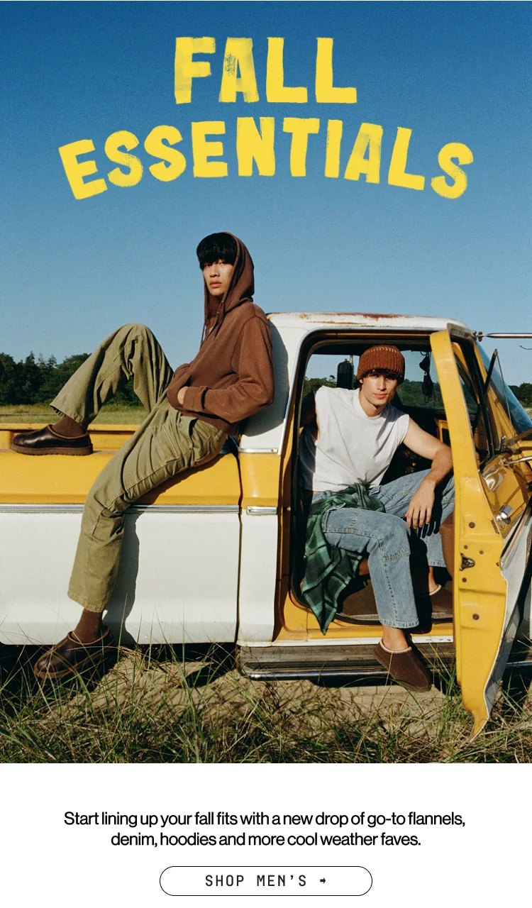 IMAGE-MEN'S FALL ESSENTIALS