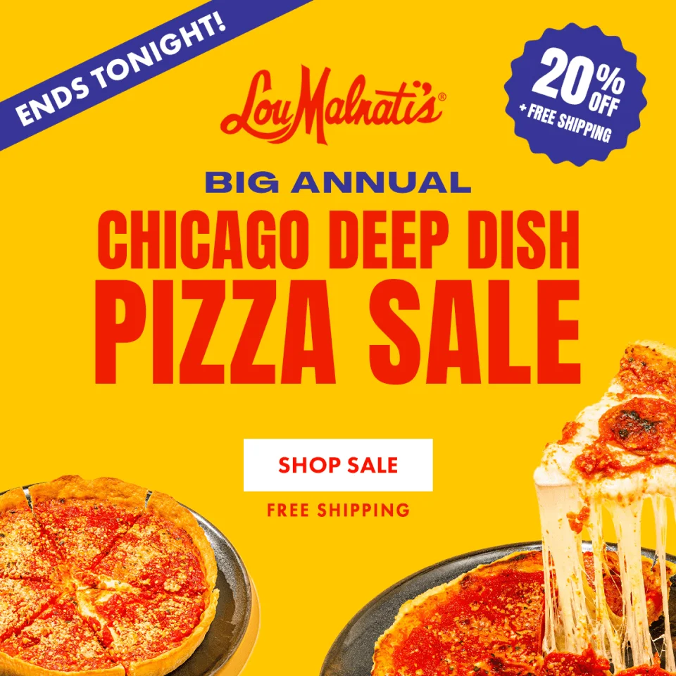 Lou Malnati's Pizza Sale Lou Malnati's Pizza Sale