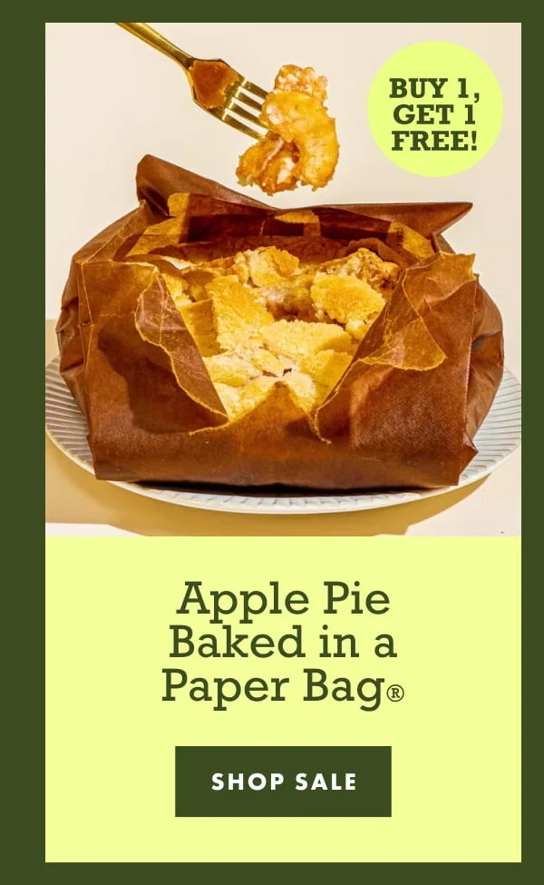 Apple Pie Baked in a Paper Bag Apple Pie Baked in a Paper Bag
