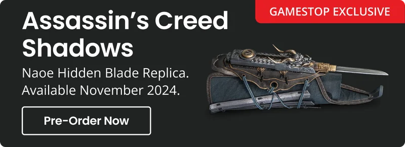 Assassin's Creed Shadows Naoe Hidden Blade Replica. Available October 2024 | Pre - Order Now