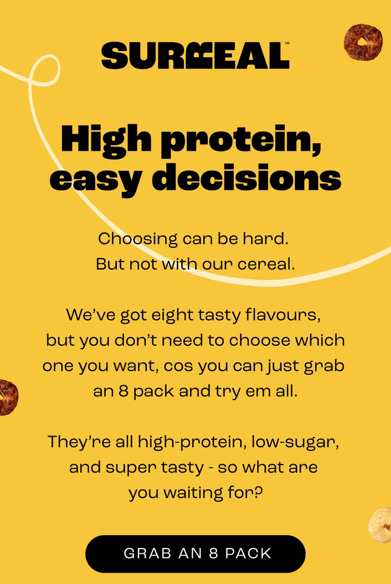 high protein, easy decisions