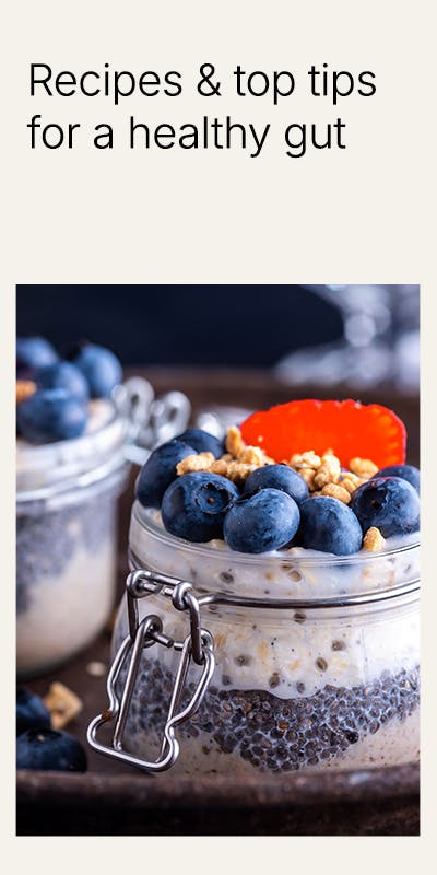Recipes and tips for gut health