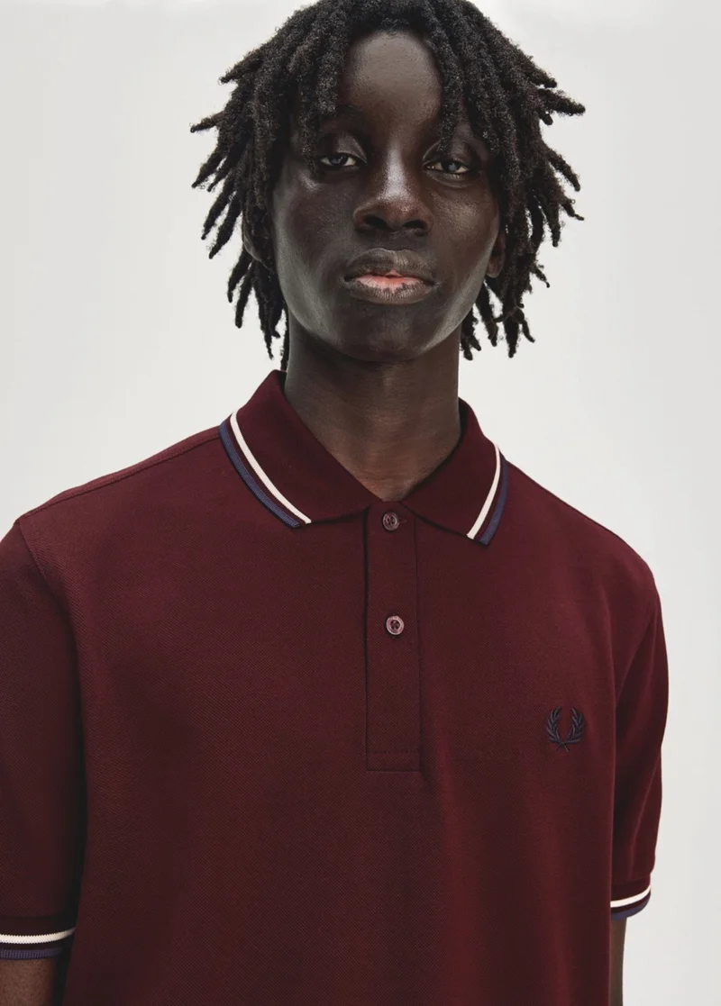 Oxblood Fred Perry Shirt
