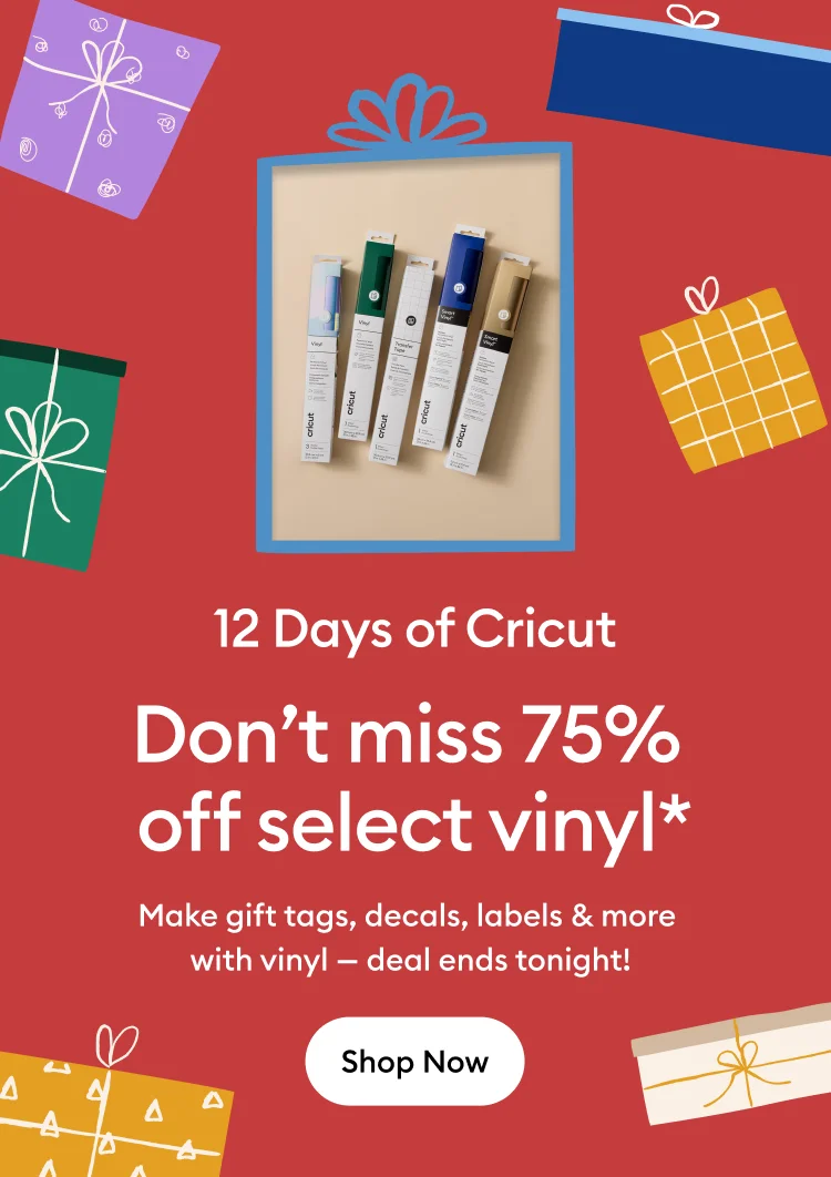 12 Days of Cricut.