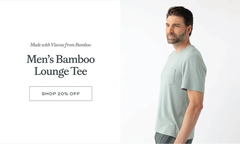 Shop Men's Bamboo Lounge Tee