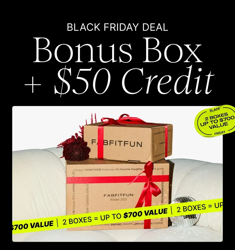 BLACK FRIDAY DEAL | Bonus Box + 50 Credit