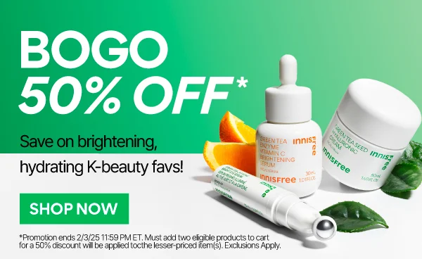 BOGO 50% OFF
