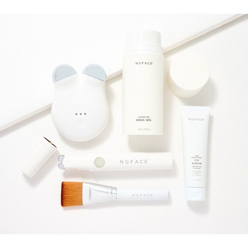 NuFACE Mini+ & FIX w/ Aqua Gel, FIX Serum, & Brush