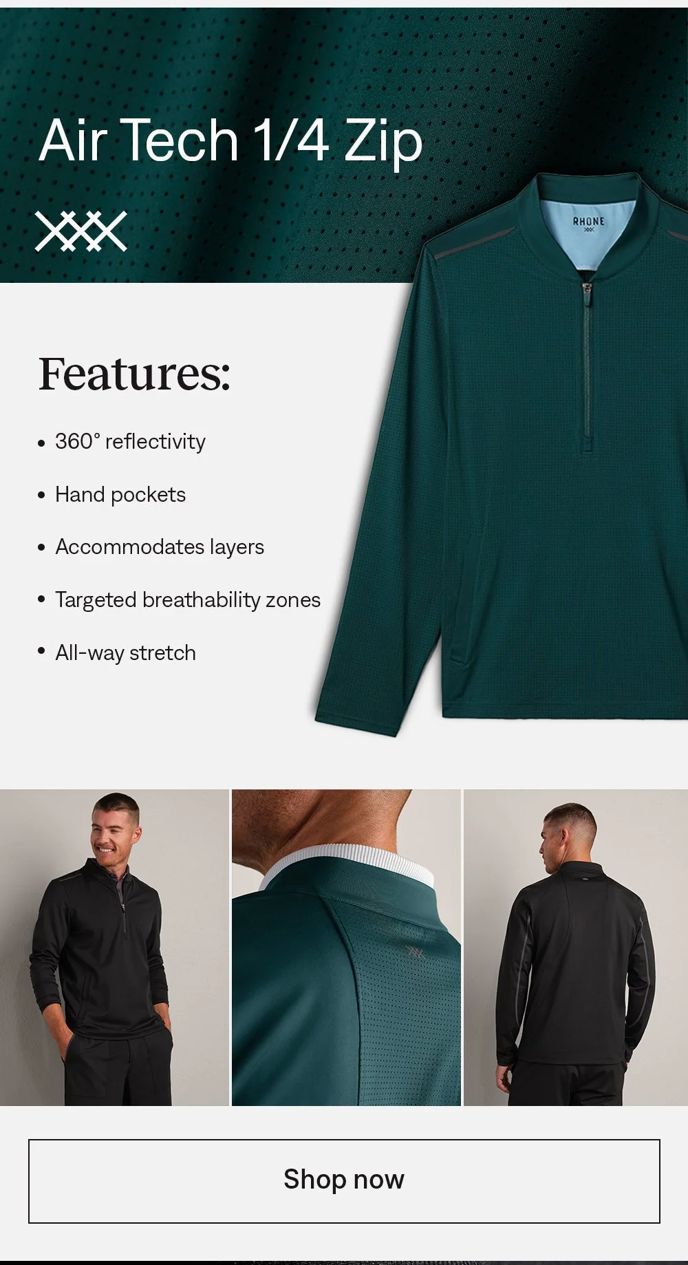 Air Tech 1/4 Zip