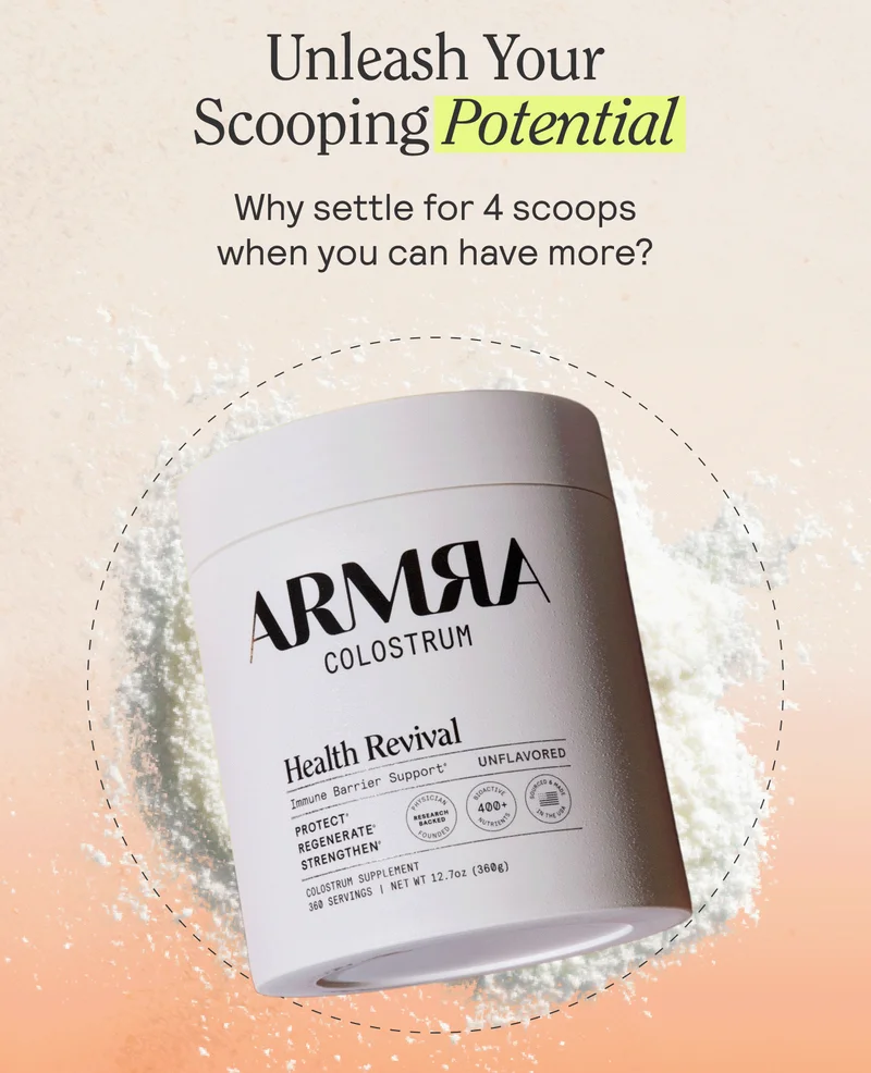 Unleash Your Scooping Potential. Why settle for 4 scoops when you can have more?