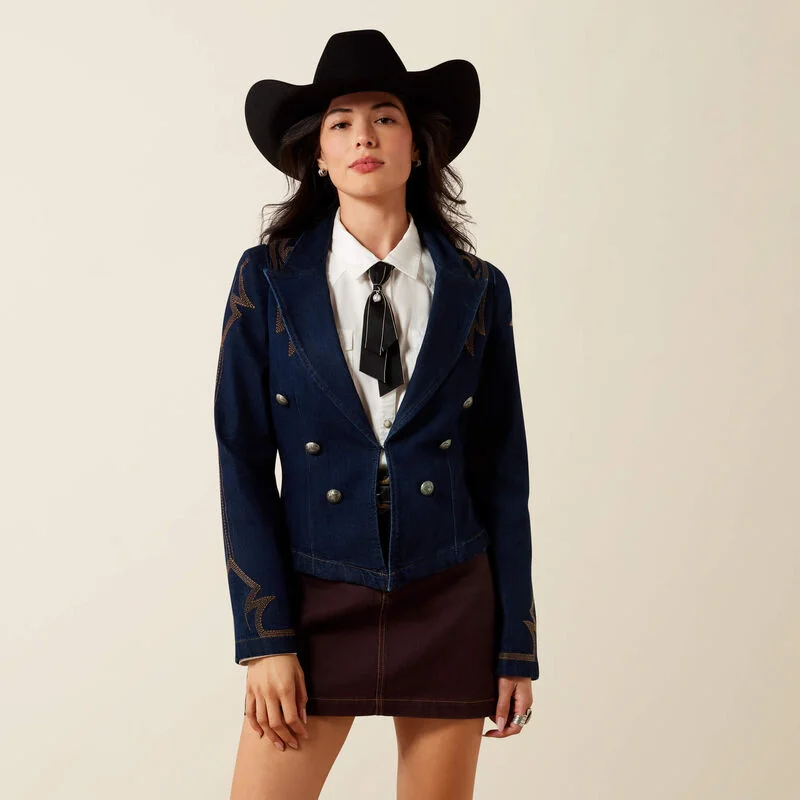 Lux Denim Blazer