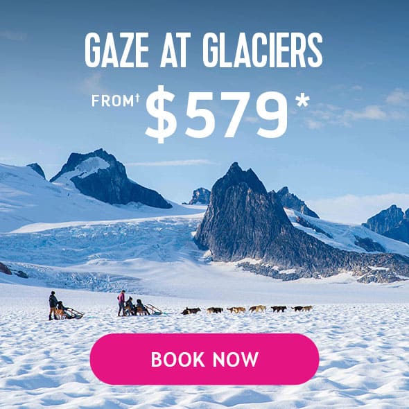 GAZE AT GLACIERS