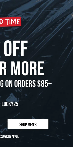 25% off $150+ Shop Men's
