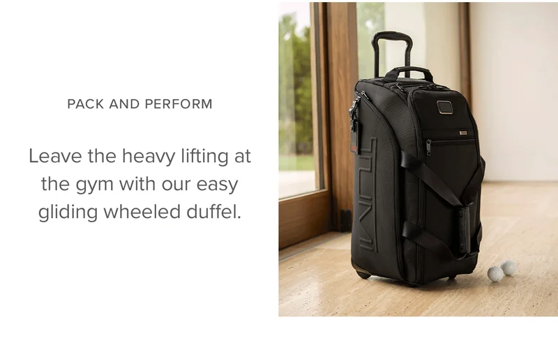 Pack and perform.