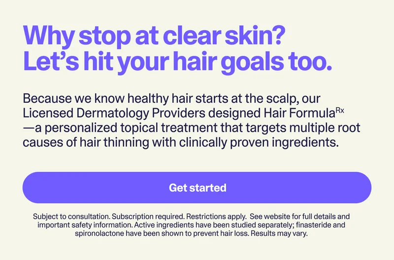 Why stop at clear skin? Let's hit your hair goals too.