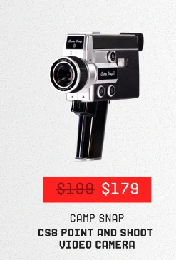 CS8 Point and Shoot Video Camera