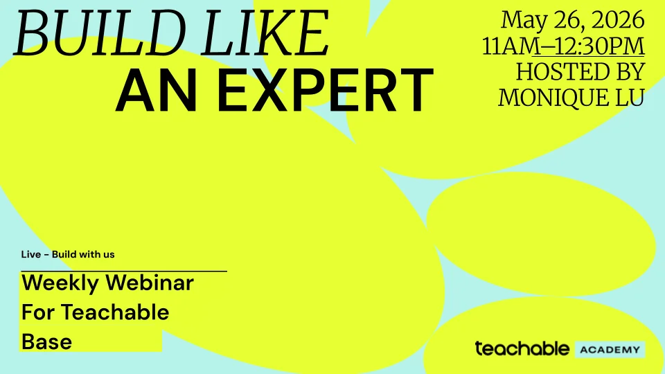 Build like an expert: Coaching
