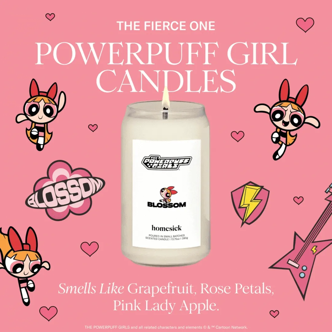 Powerpuff Girl Candles