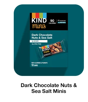 Dark Chocolate Nuts and Sea Salt Minis