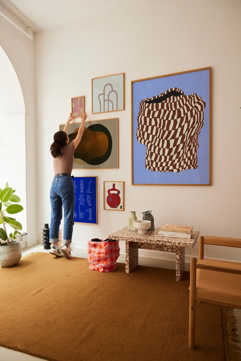 GIF of artwork in different sizes