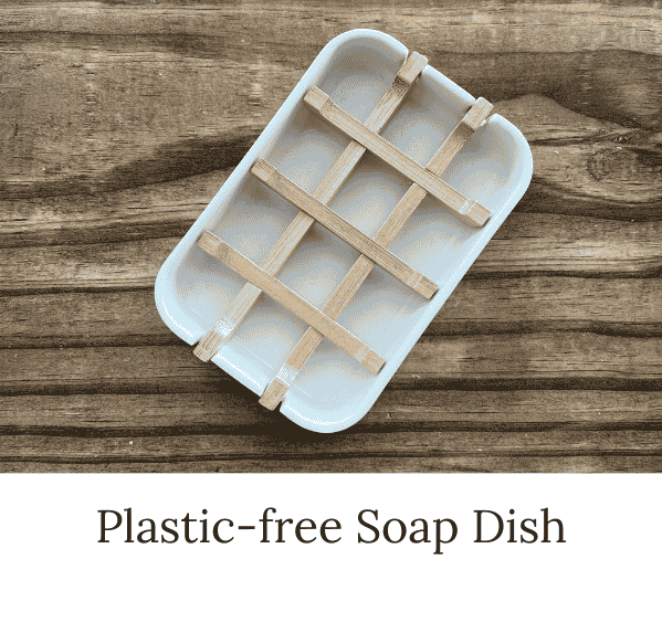 Plastic-free Soap Dish